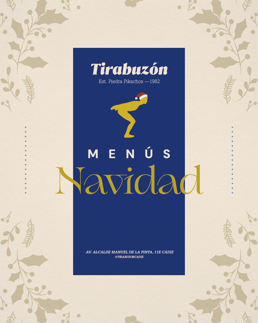 Menús de Navidad Tirabuzón Cádiz